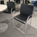 Keilhauer Flit Mesh Back Office Stool w/ Leather Seat